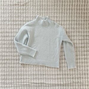 Joie Women's Light Blue Turtleneck